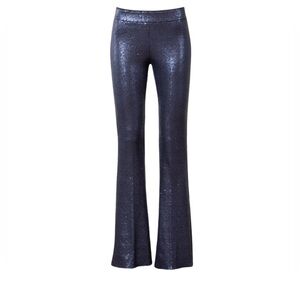 Avenue Montaigne Navy Bellini Sequin Pants sz‎ 10 $415